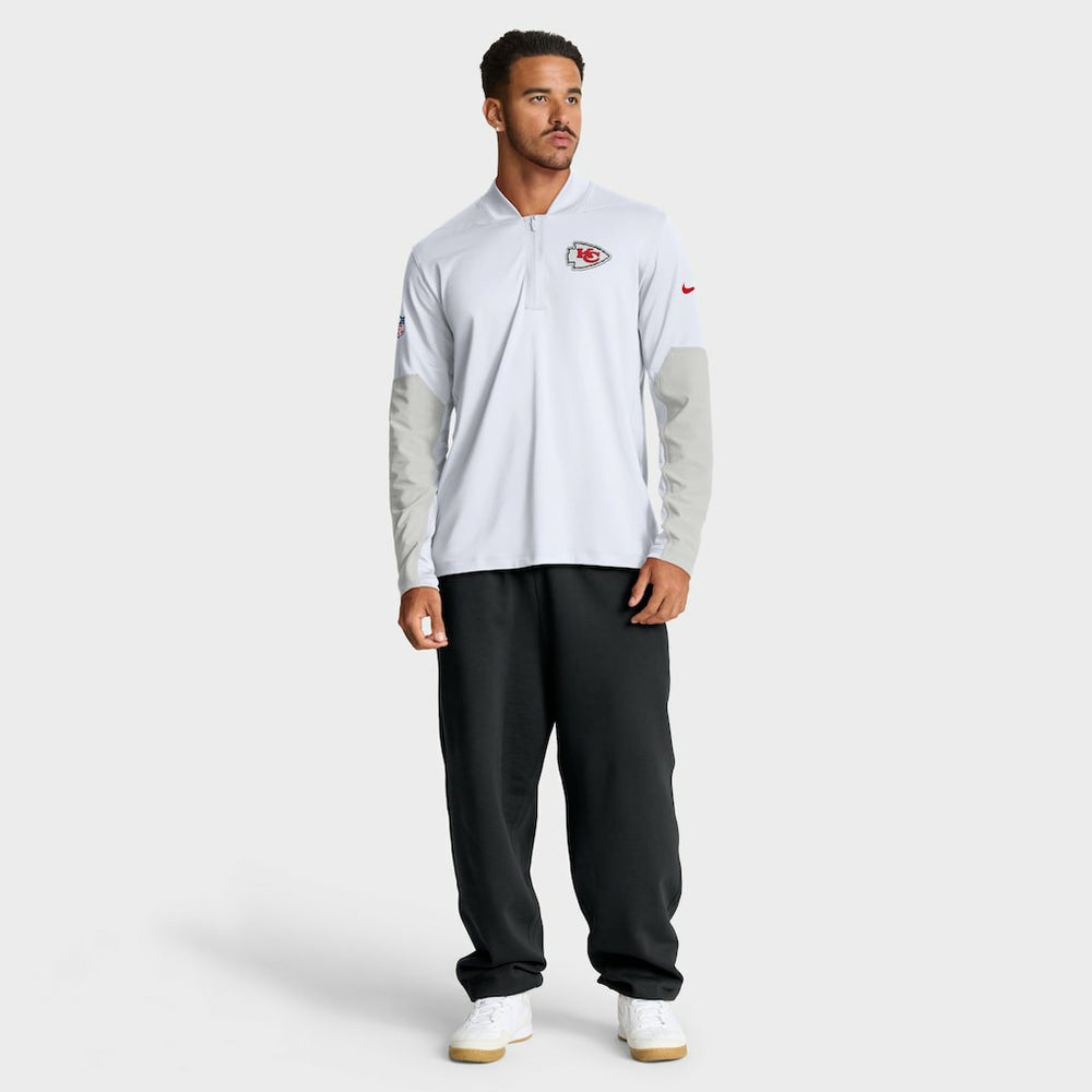 Kansas City Chiefs Sideline Dri-FIT Half-Zip Pullover | NFL Hot