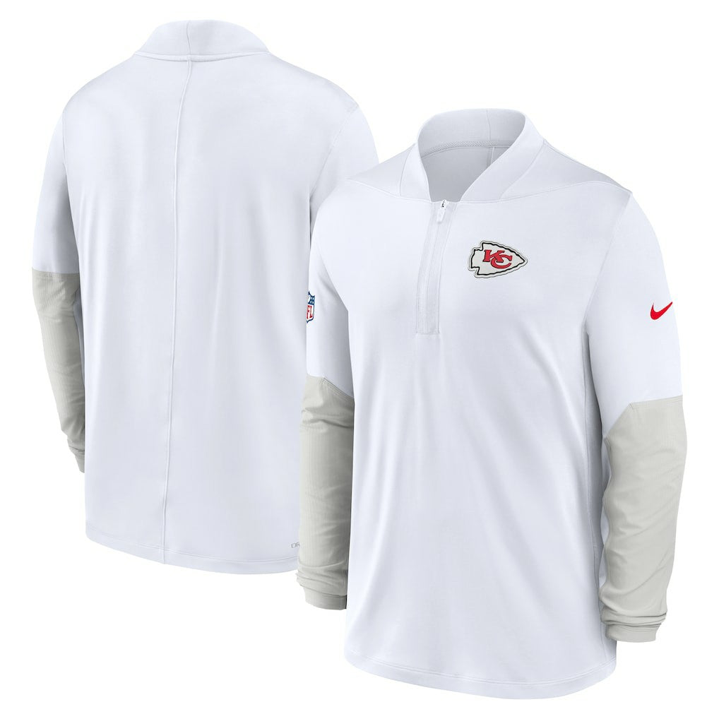 Kansas City Chiefs Sideline Dri-FIT Half-Zip Pullover | NFL Hot