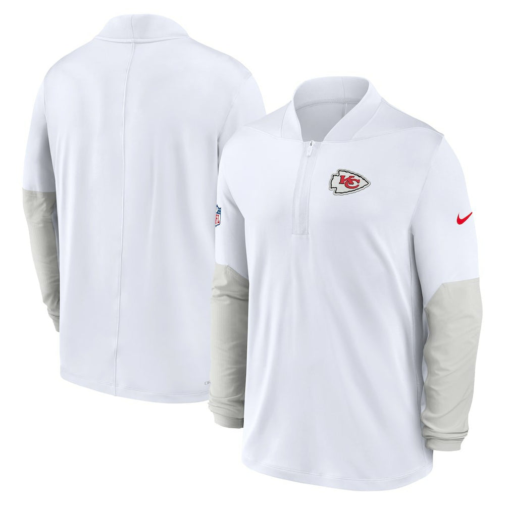 Kansas City Chiefs Sideline Dri-FIT Half-Zip Pullover | NFL Hot