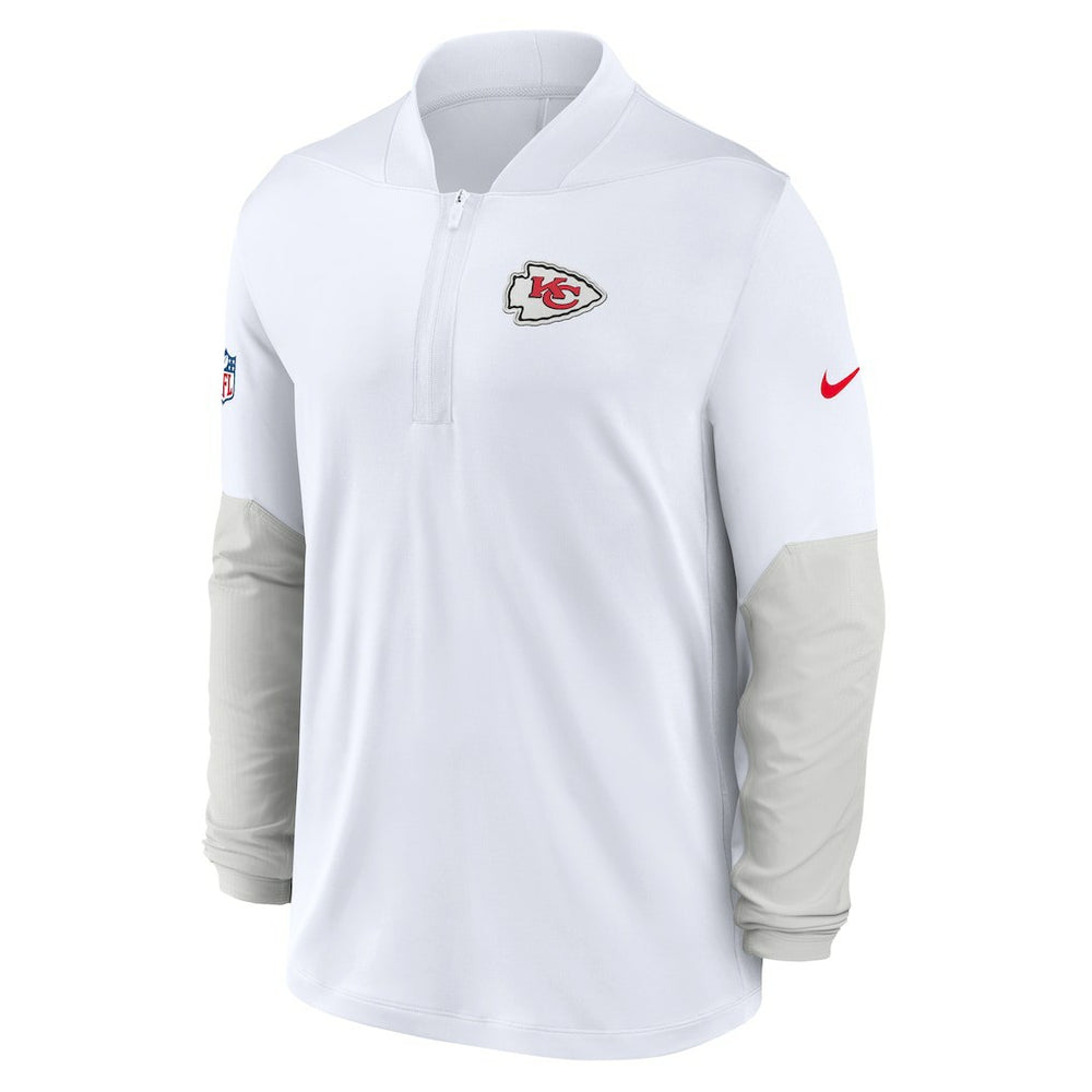 Kansas City Chiefs Sideline Dri-FIT Half-Zip Pullover | NFL Hot