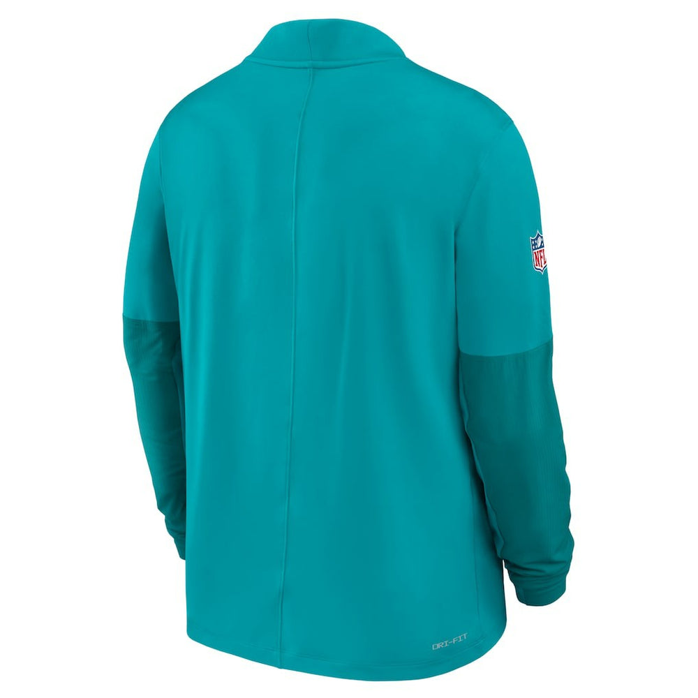 Miami Dolphins Sideline Dri-FIT Half-Zip Pullover | NFL Discount