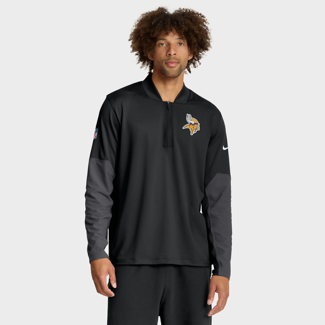 Minnesota Vikings Sideline Dri-FIT Half-Zip Pullover | NFL New