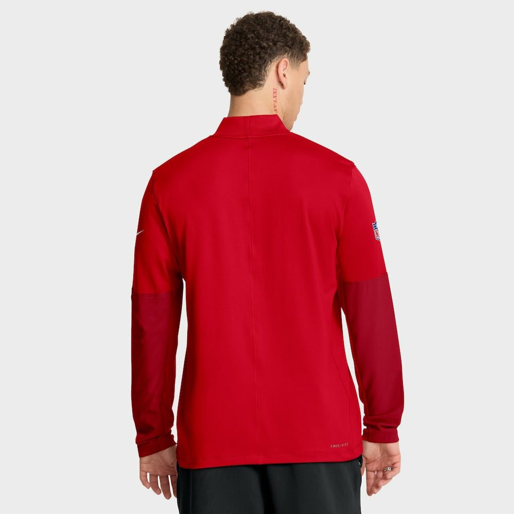 New England Patriots Sideline Dri-FIT Half-Zip Pullover | NFL US