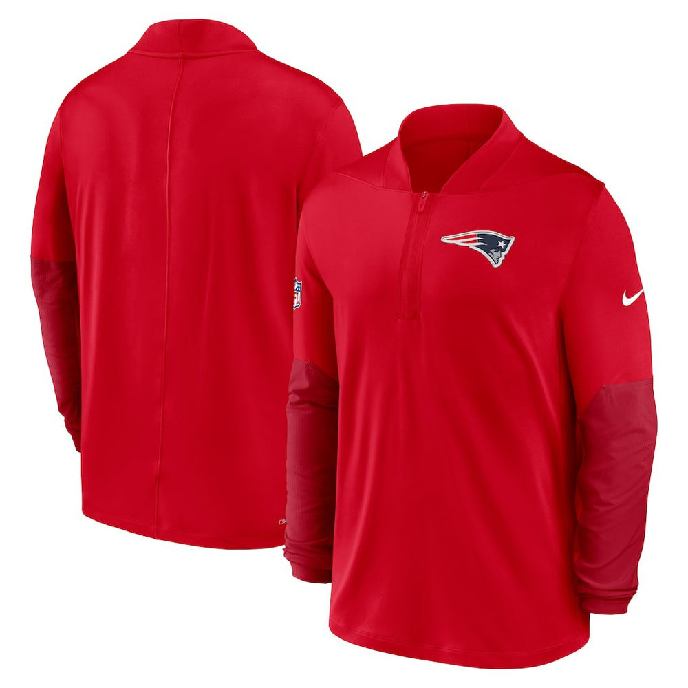 New England Patriots Sideline Dri-FIT Half-Zip Pullover | NFL US