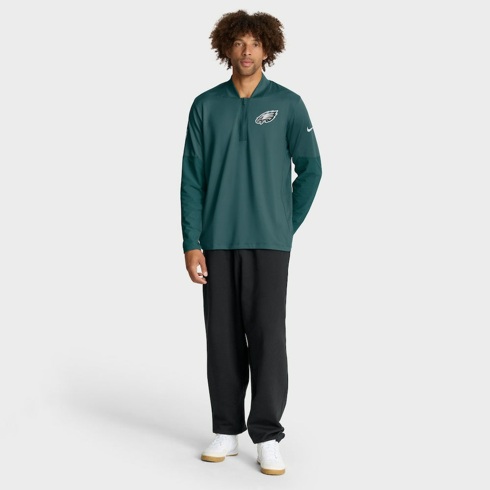 Philadelphia Eagles Sideline Dri-FIT Half-Zip Pullover | NFL New