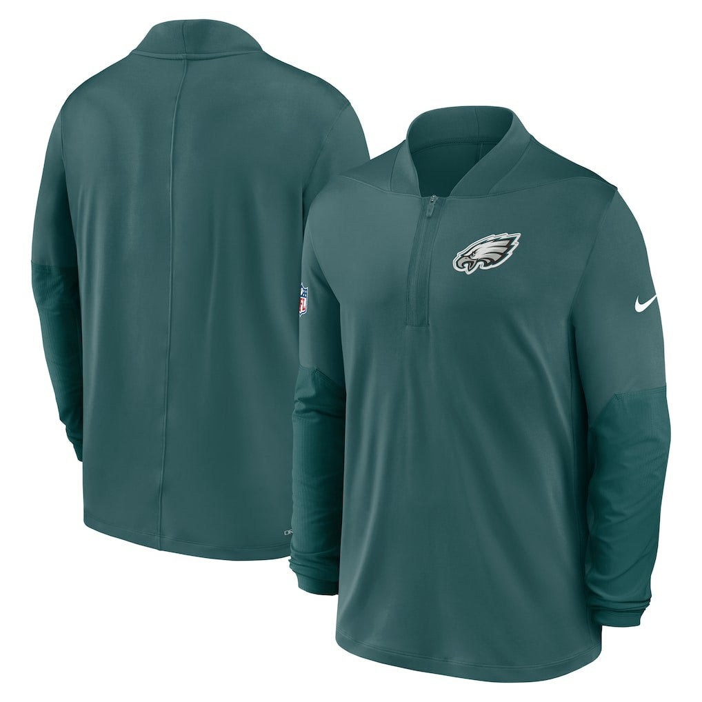 Philadelphia Eagles Sideline Dri-FIT Half-Zip Pullover | NFL New