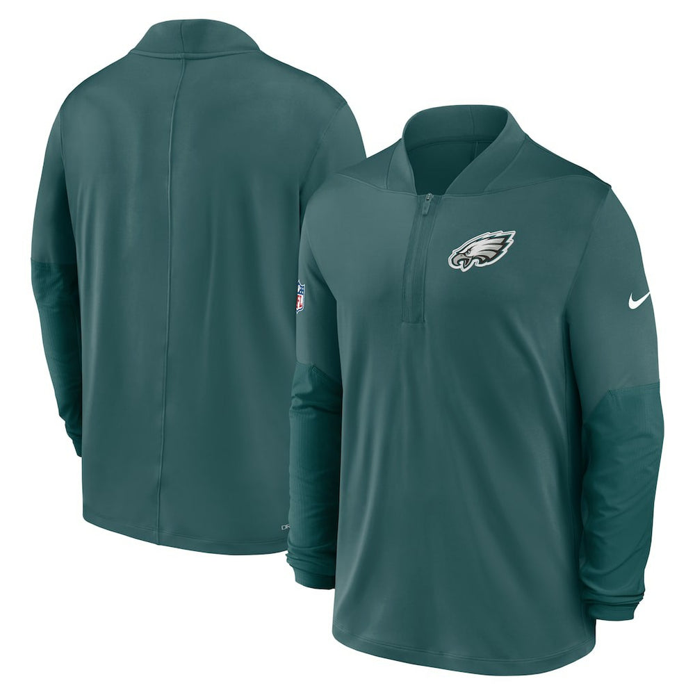 Philadelphia Eagles Sideline Dri-FIT Half-Zip Pullover | NFL New