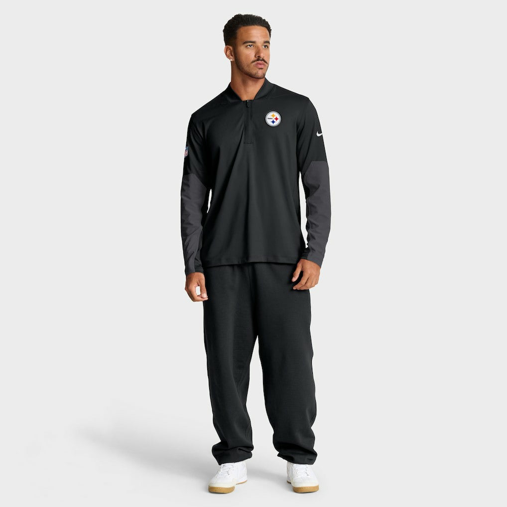 Pittsburgh Steelers Sideline Dri-FIT Half-Zip Pullover | NFL New
