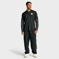 Pittsburgh Steelers Sideline Dri-FIT Half-Zip Pullover | NFL New