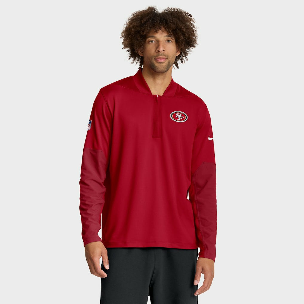 San Francisco 49ers Sideline Dri-FIT Half-Zip Pullover | NFL Near me