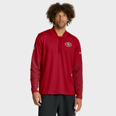San Francisco 49ers Sideline Dri-FIT Half-Zip Pullover | NFL Near me