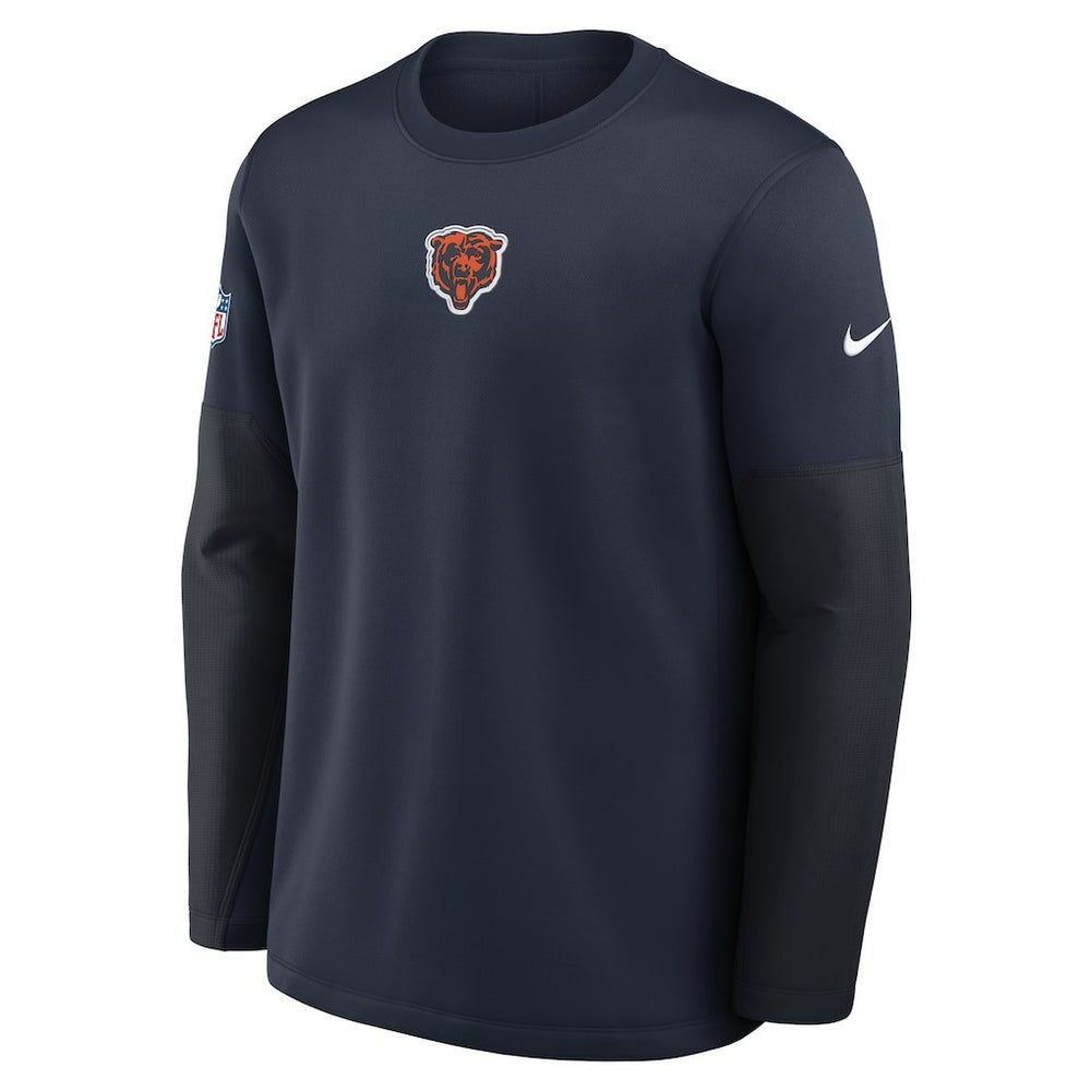 Chicago Bears Sideline Coach Therma-FIT Long Sleeve T-Shirt | NFL Hot