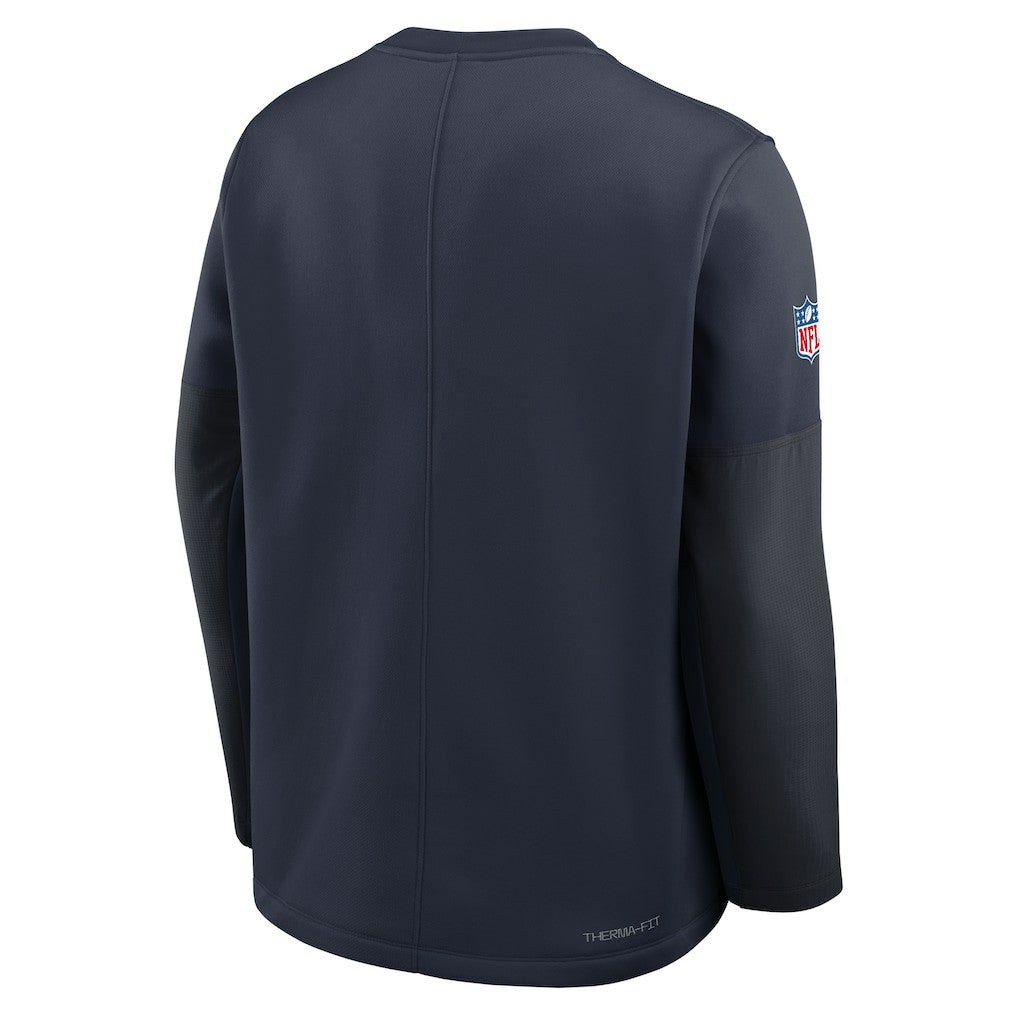 Chicago Bears Sideline Coach Therma-FIT Long Sleeve T-Shirt | NFL Hot