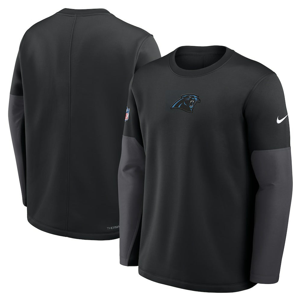 Carolina Panthers Sideline Coach Therma-FIT Long Sleeve T-Shirt | NFL Sale