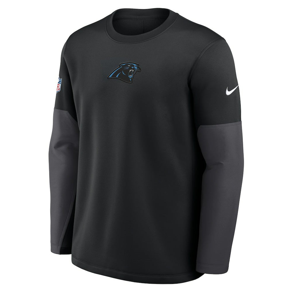 Carolina Panthers Sideline Coach Therma-FIT Long Sleeve T-Shirt | NFL Sale