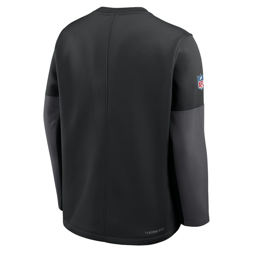 Carolina Panthers Sideline Coach Therma-FIT Long Sleeve T-Shirt | NFL Sale