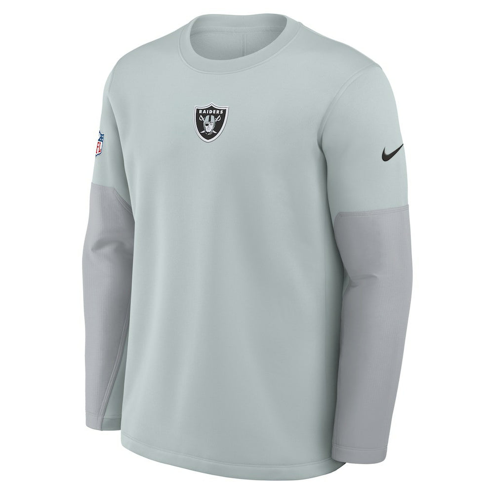 Las Vegas Raiders Sideline Coach Therma-FIT Long Sleeve T-Shirt | NFL On sale