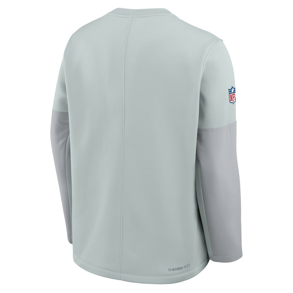 Las Vegas Raiders Sideline Coach Therma-FIT Long Sleeve T-Shirt | NFL On sale