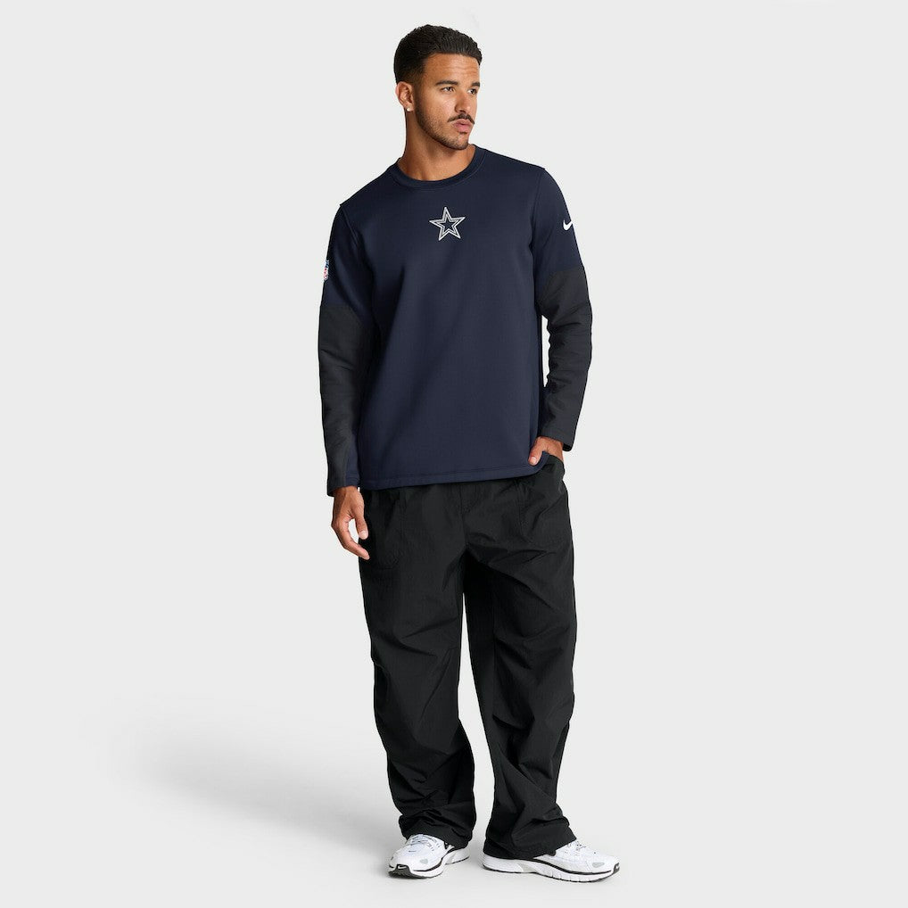 Dallas Cowboys Sideline Coach Therma-FIT Long Sleeve T-Shirt | NFL Online
