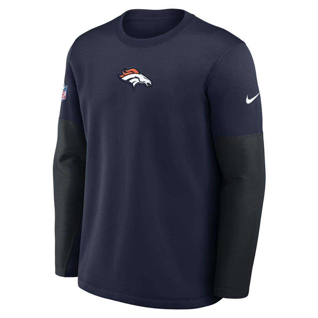 Denver Broncos Sideline Coach Therma-FIT Long Sleeve T-Shirt | NFL New