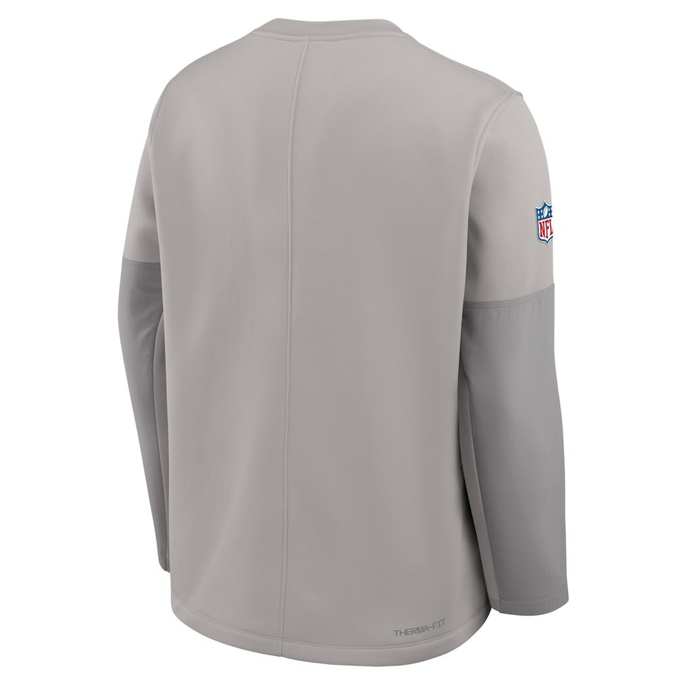 Miami Dolphins Sideline Coach Therma-FIT Long Sleeve T-Shirt | NFL Hot