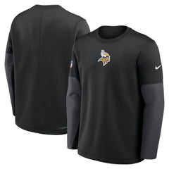 Minnesota Vikings Sideline Coach Therma-FIT Long Sleeve T-Shirt | NFL New