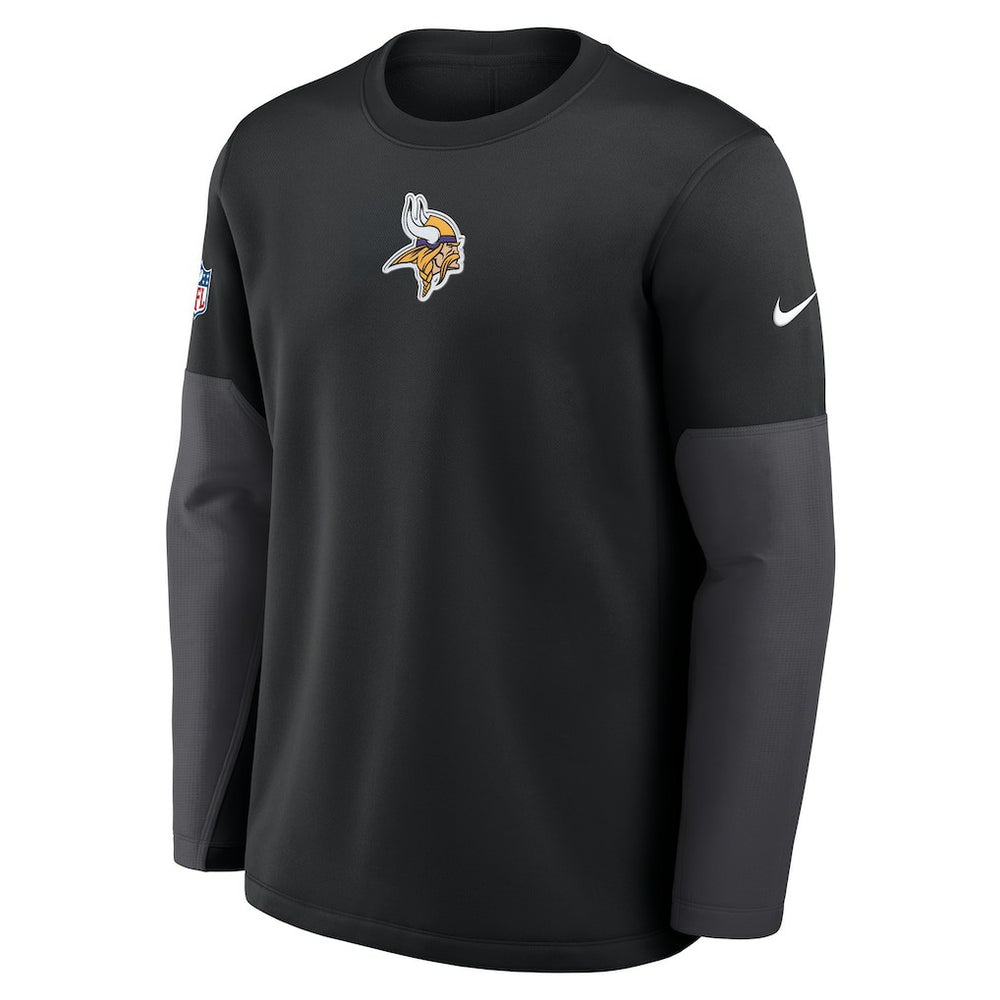 Minnesota Vikings Sideline Coach Therma-FIT Long Sleeve T-Shirt | NFL New