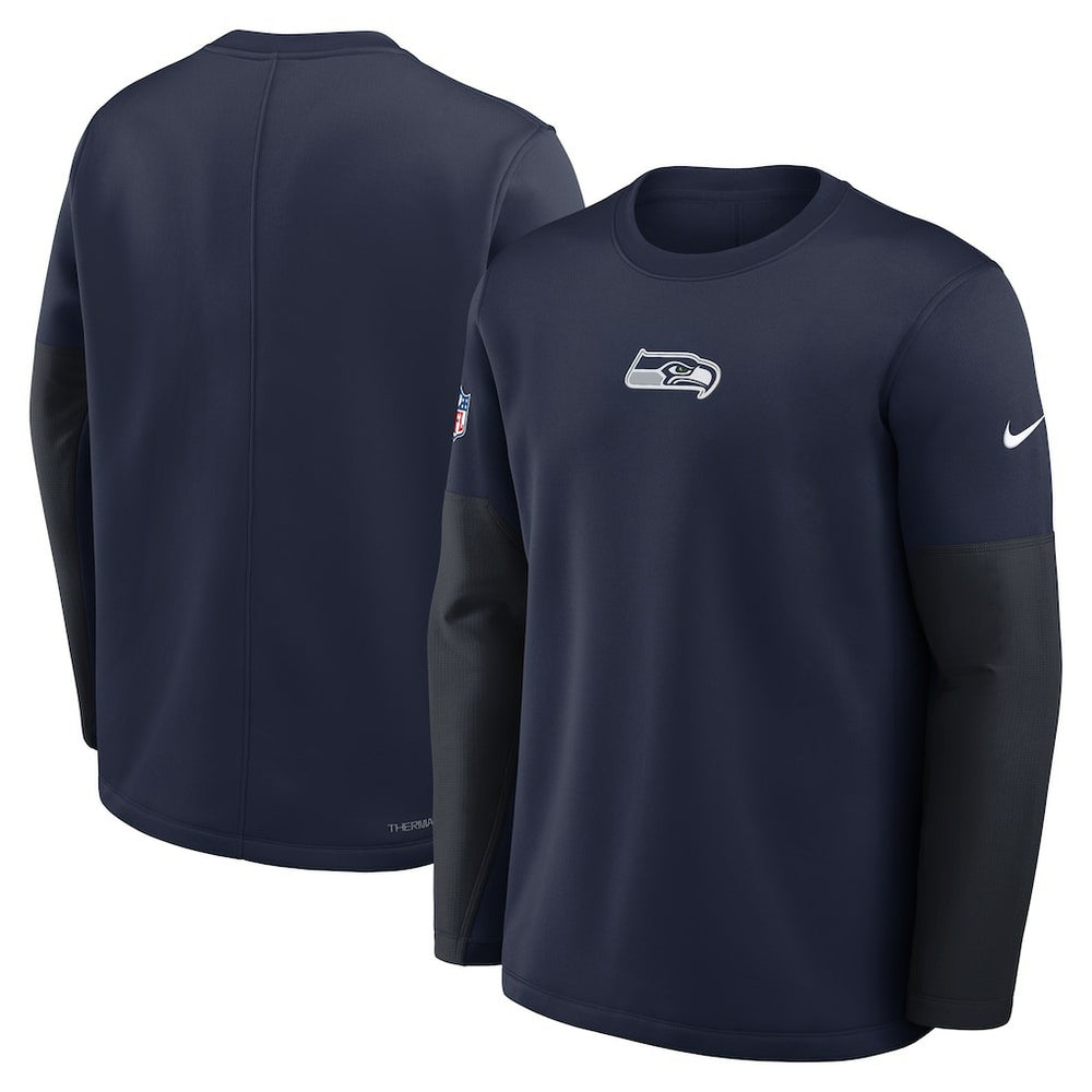 Seattle Seahawks Sideline Coach Therma-FIT Long Sleeve T-Shirt | NFL On sale