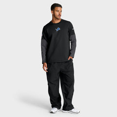 Detroit Lions Sideline Coach Therma-FIT Long Sleeve T-Shirt | NFL Sale