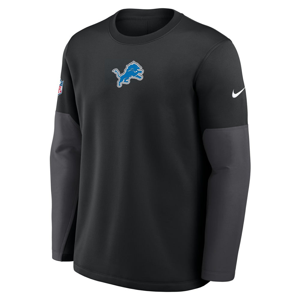 Detroit Lions Sideline Coach Therma-FIT Long Sleeve T-Shirt | NFL Sale