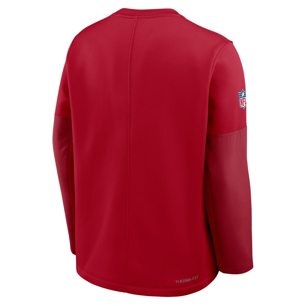 Tampa Bay Buccaneers Sideline Coach Therma-FIT Long Sleeve T-Shirt | NFL Outlet