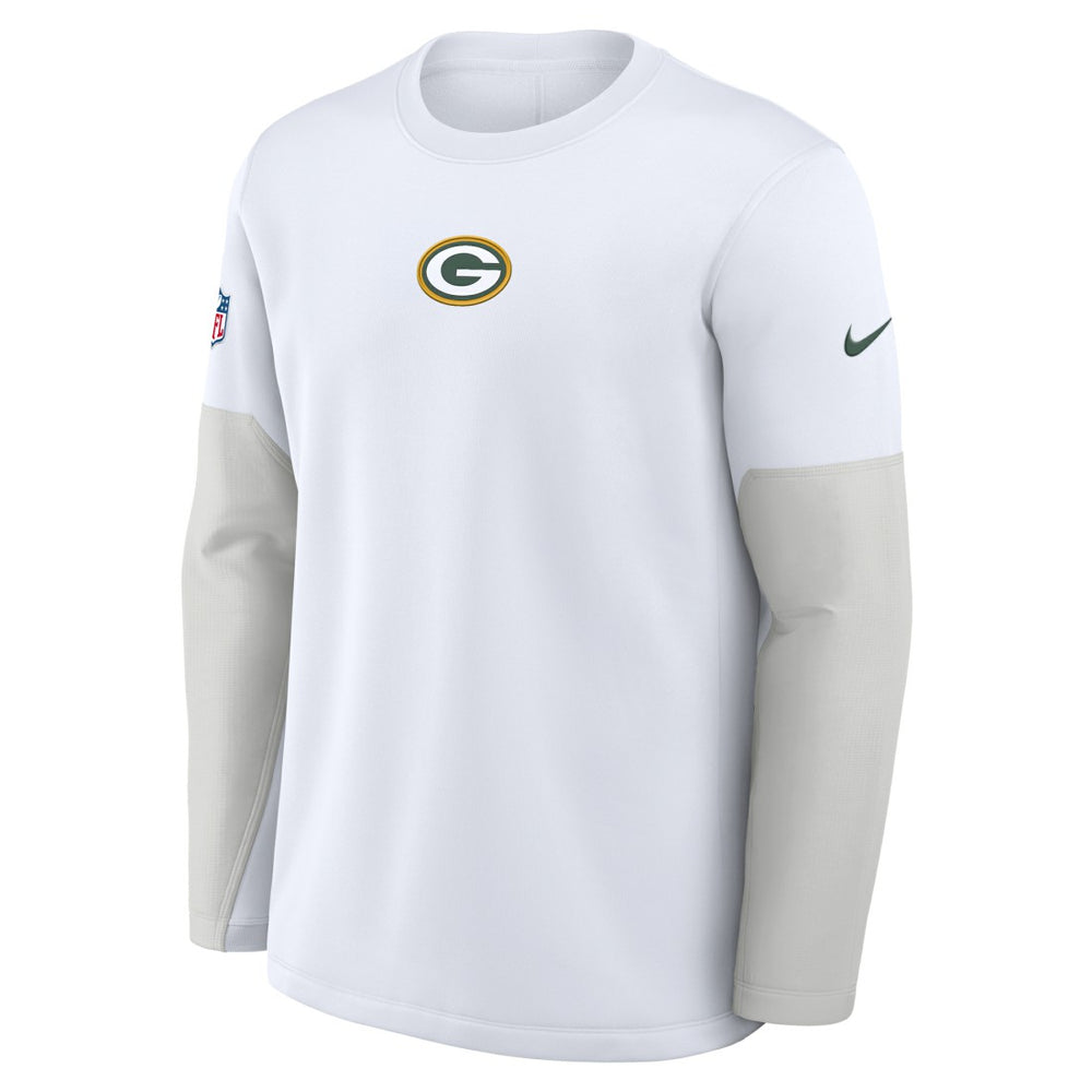 Green Bay Packers Sideline Coach Therma-FIT Long Sleeve T-Shirt | NFL Outlet