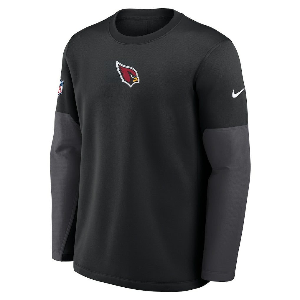 Arizona Cardinals Sideline Coach Therma-FIT Long Sleeve T-Shirt | NFL Discount