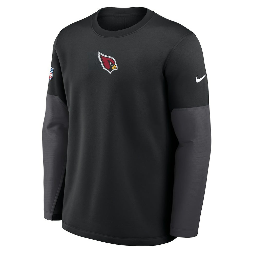 Arizona Cardinals Sideline Coach Therma-FIT Long Sleeve T-Shirt | NFL Discount