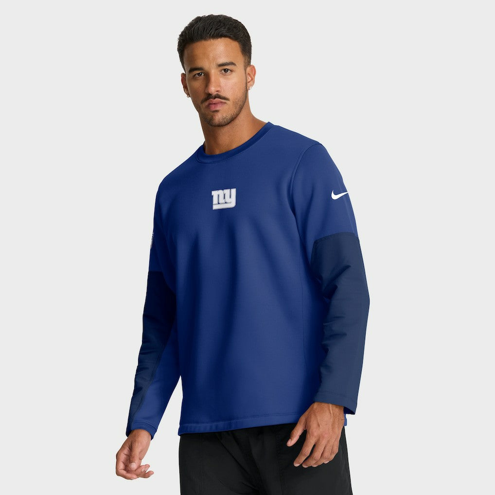 New York Giants Sideline Coach Therma-FIT Long Sleeve T-Shirt | NFL Online