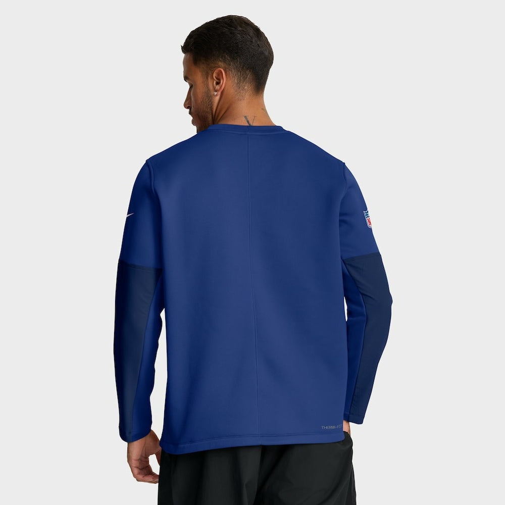 New York Giants Sideline Coach Therma-FIT Long Sleeve T-Shirt | NFL Online