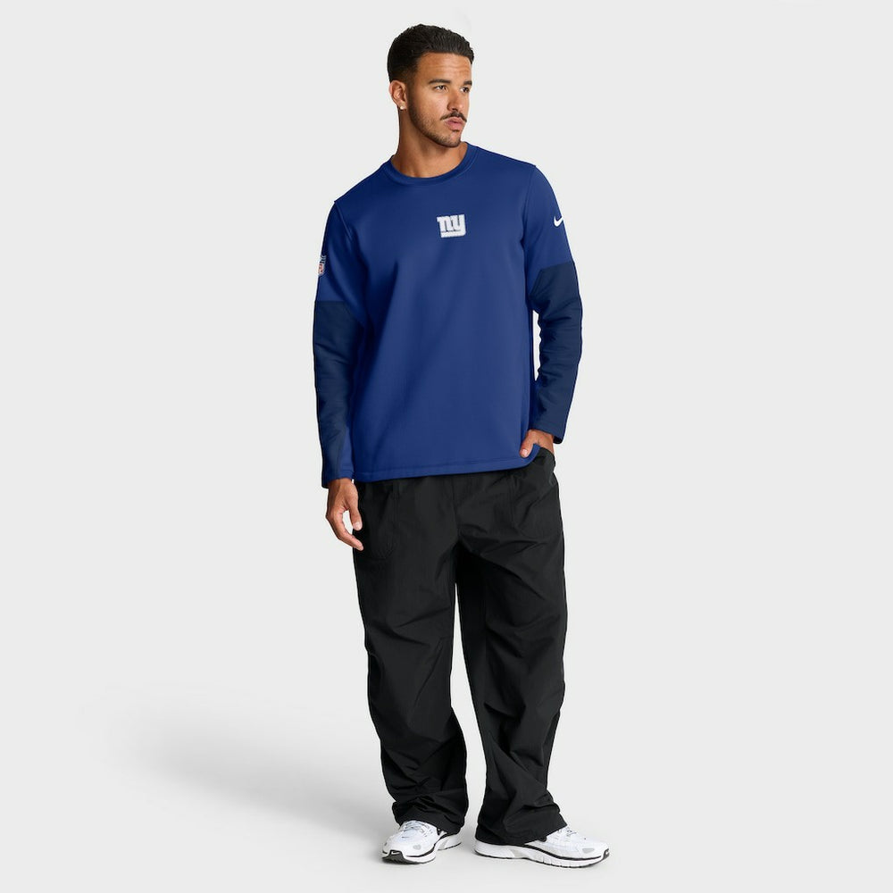 New York Giants Sideline Coach Therma-FIT Long Sleeve T-Shirt | NFL Online