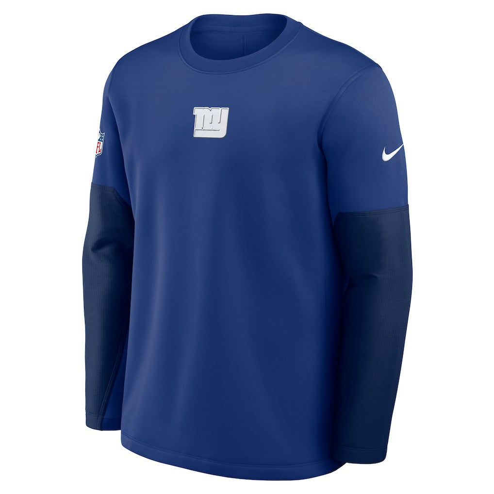 New York Giants Sideline Coach Therma-FIT Long Sleeve T-Shirt | NFL Online
