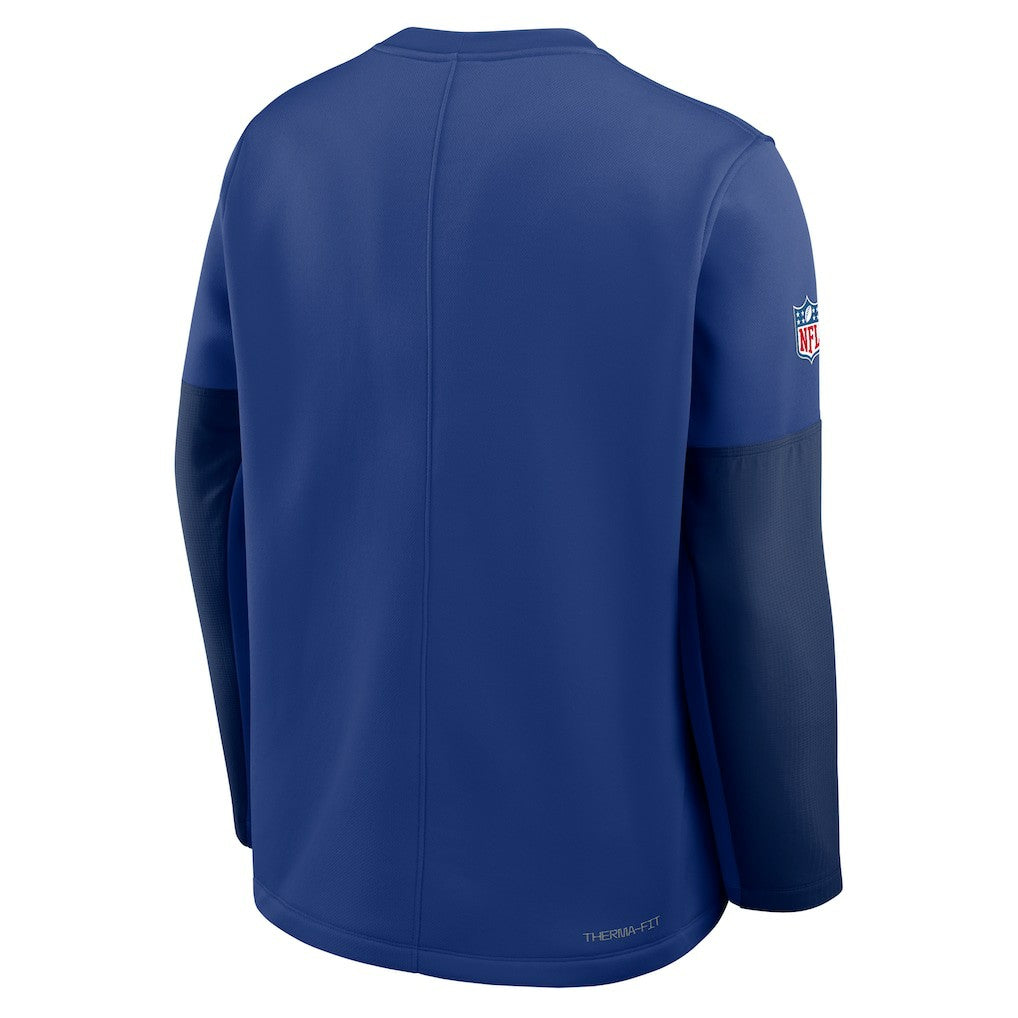 New York Giants Sideline Coach Therma-FIT Long Sleeve T-Shirt | NFL Online