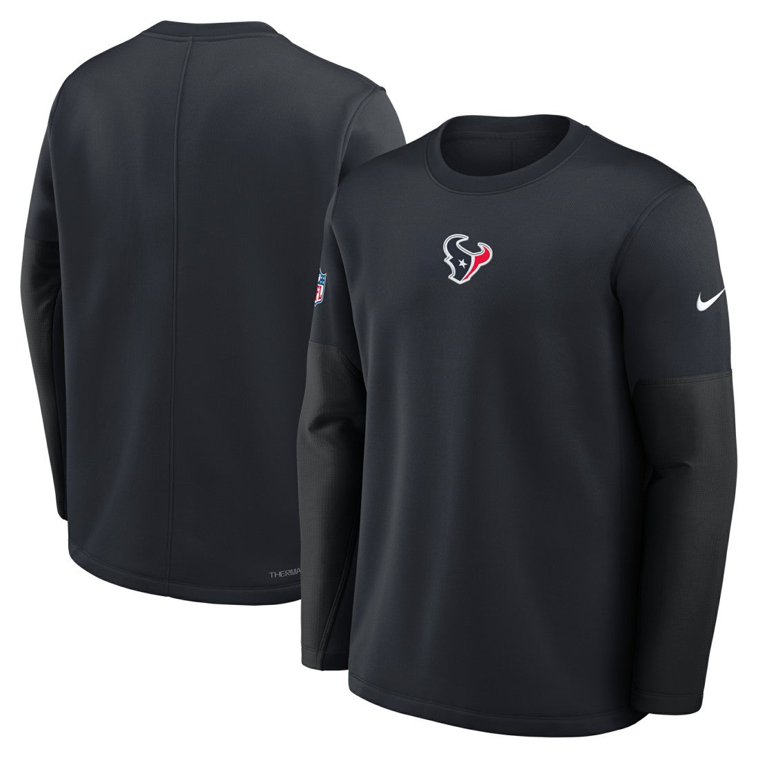 Houston Texans Sideline Coach Therma-FIT Long Sleeve T-Shirt | NFL Online
