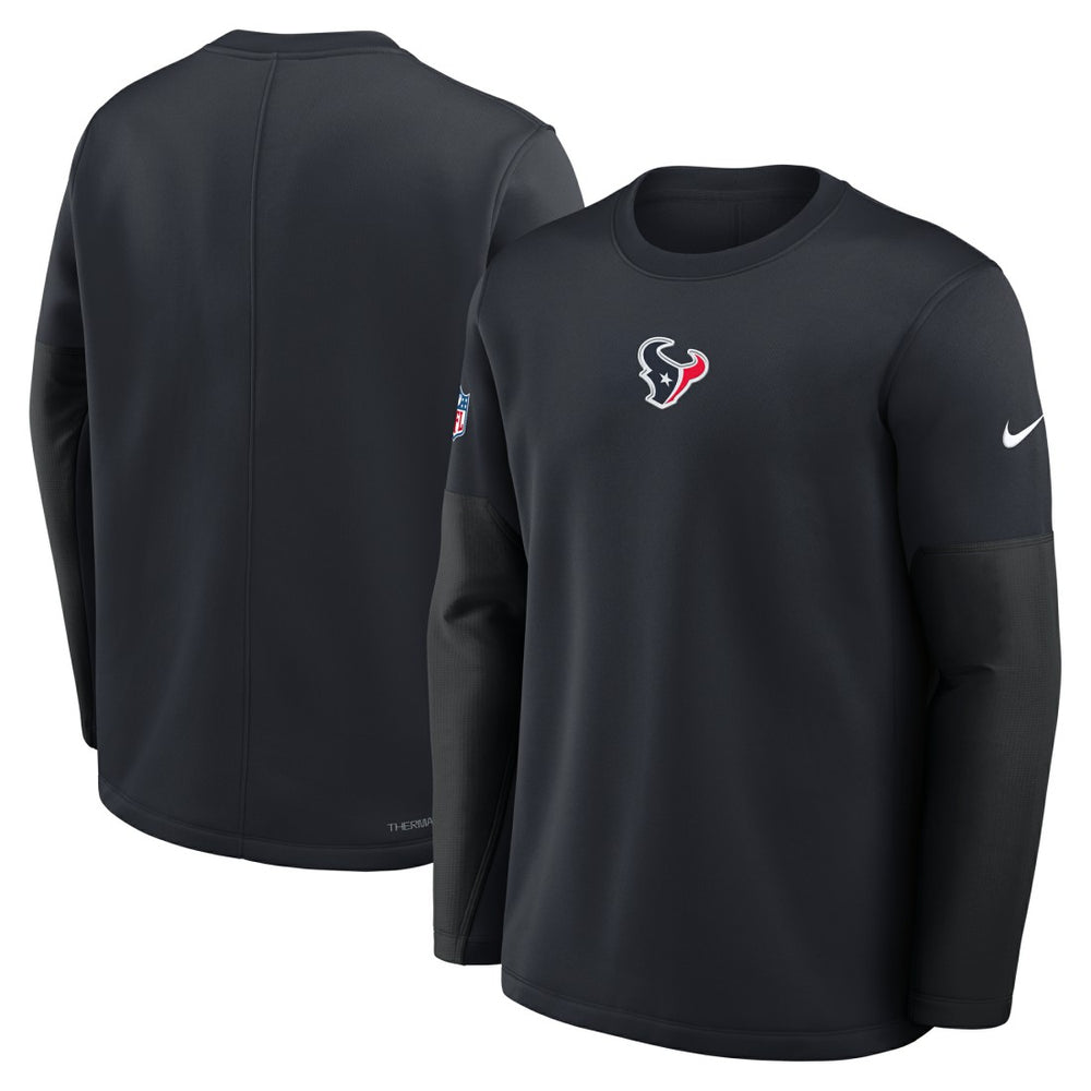 Houston Texans Sideline Coach Therma-FIT Long Sleeve T-Shirt | NFL Online