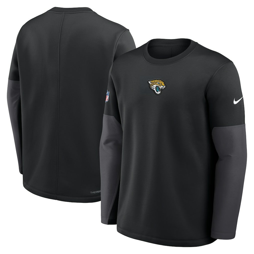 Jacksonville Jaguars Sideline Coach Therma-FIT Long Sleeve T-Shirt | NFL New