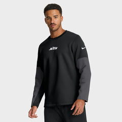 New York Jets Sideline Coach Therma-FIT Long Sleeve T-Shirt | NFL Outlet