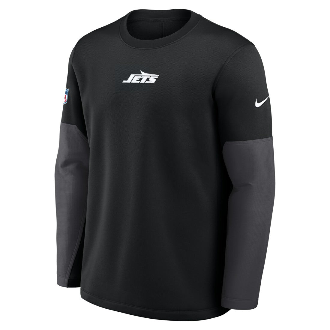 New York Jets Sideline Coach Therma-FIT Long Sleeve T-Shirt | NFL Outlet