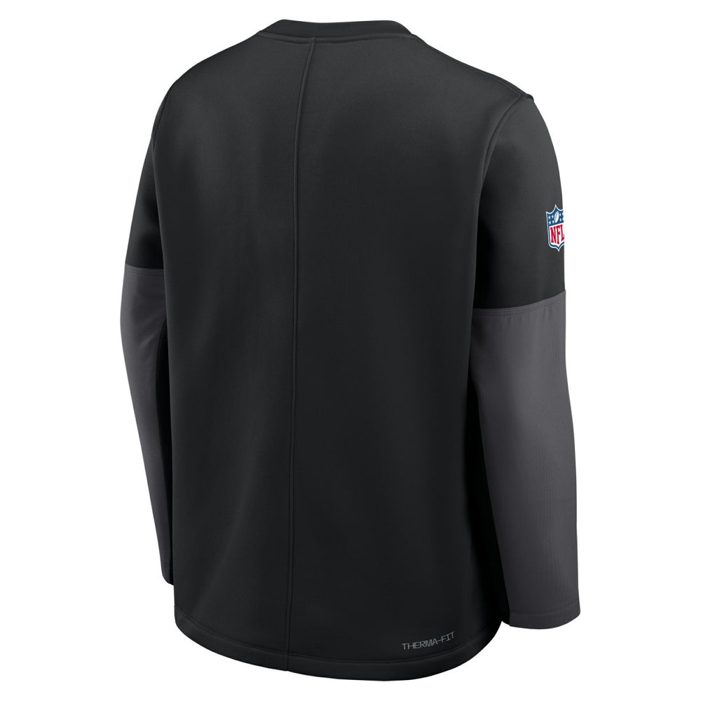 New York Jets Sideline Coach Therma-FIT Long Sleeve T-Shirt | NFL Outlet