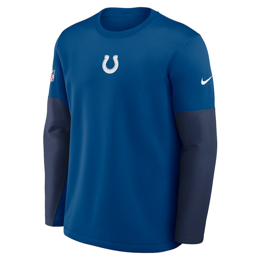 Indianapolis Colts Sideline Coach Therma-FIT Long Sleeve T-Shirt | NFL Hot