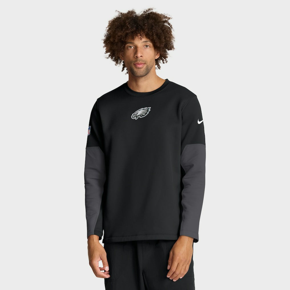 Philadelphia Eagles Sideline Coach Therma-FIT Long Sleeve T-Shirt | NFL Online