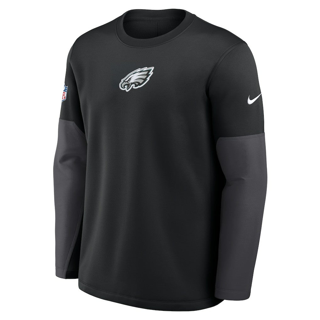Philadelphia Eagles Sideline Coach Therma-FIT Long Sleeve T-Shirt | NFL Online