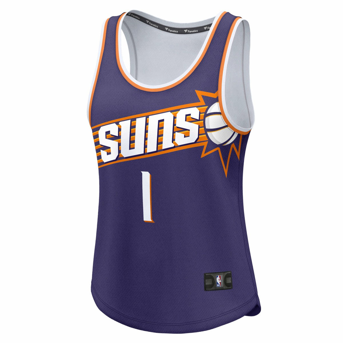 Purple Devin Booker Phoenix Suns Women's Fast Break Player Jersey | NBA