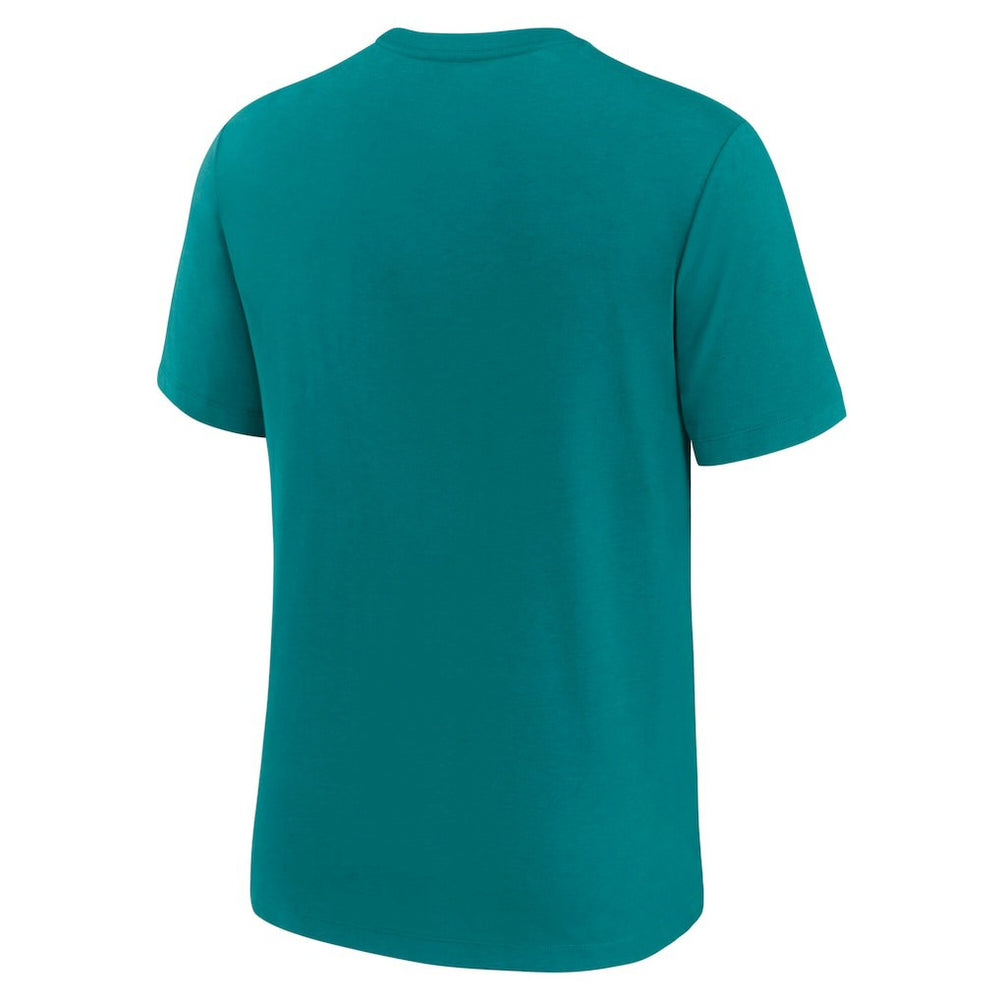 Miami Dolphins Favorable Timeline Tri-Blend T-Shirt | NFL Sale